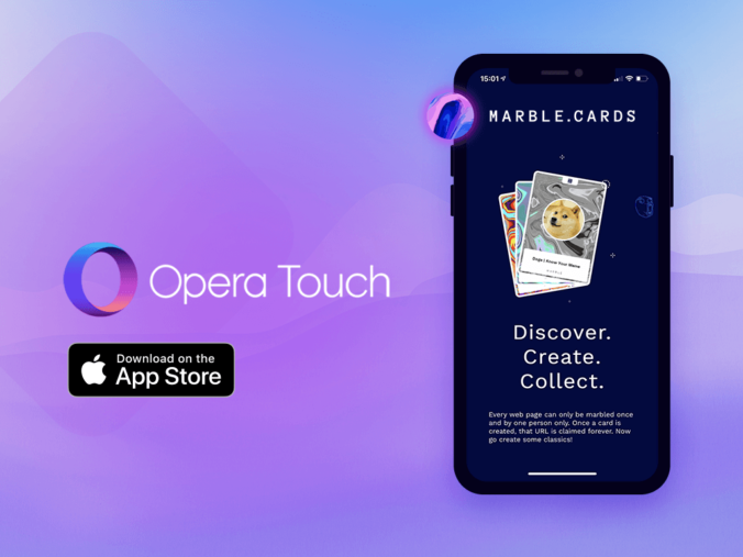 Opera Touch là trình duyệt trên iOS đầu tiên tích hợp ví tiền điện tử