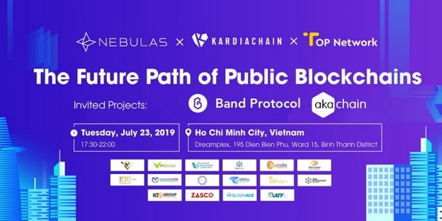  Nebulas được mời tham gia Public Blockchain Event và Cointime summit 2019