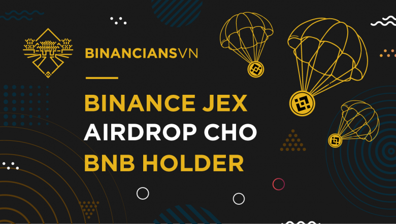 Airdrop JEX token từ việc Hodl BNB