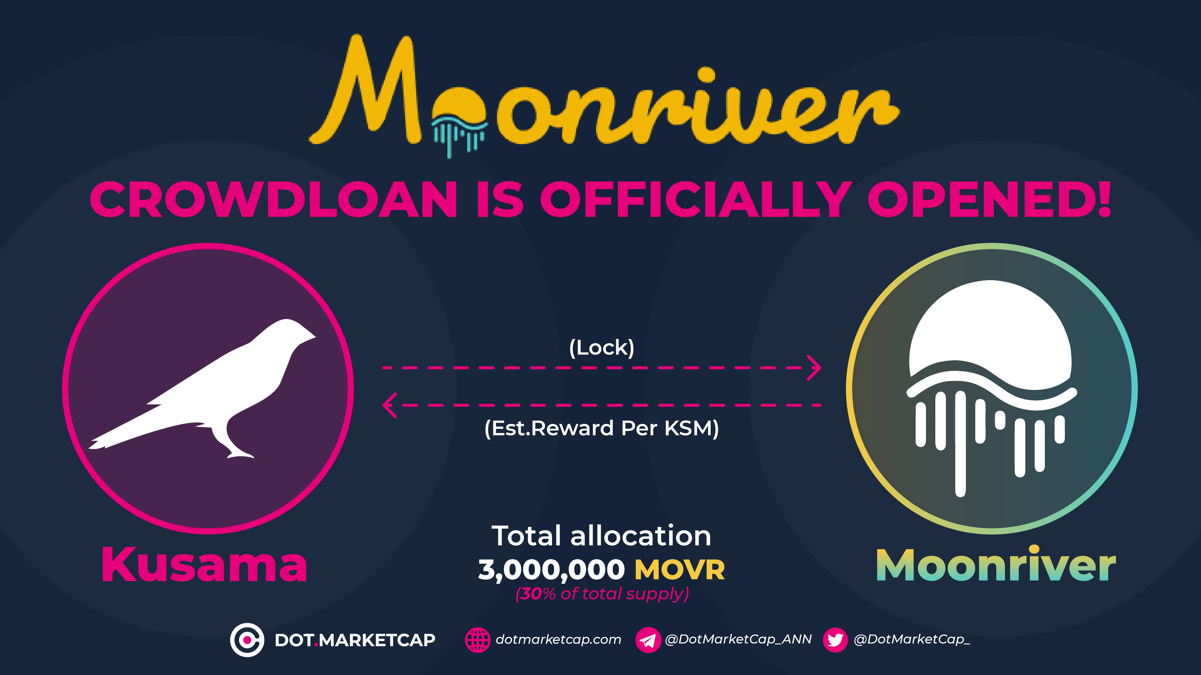 Moonriver Crowdloan chính thức bắt đầu - Syndicator